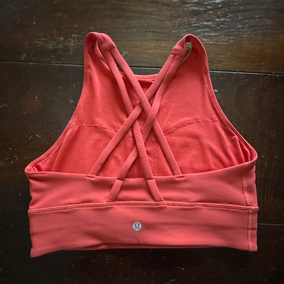 Lululemon Energy Bra - High Neck - Long Line - 8 - XLNT - Picture 2 of 6